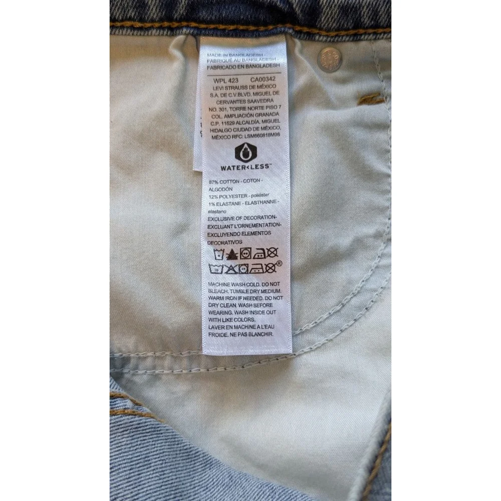 Women's Levi's Denim Shorts, Size 10, Blue